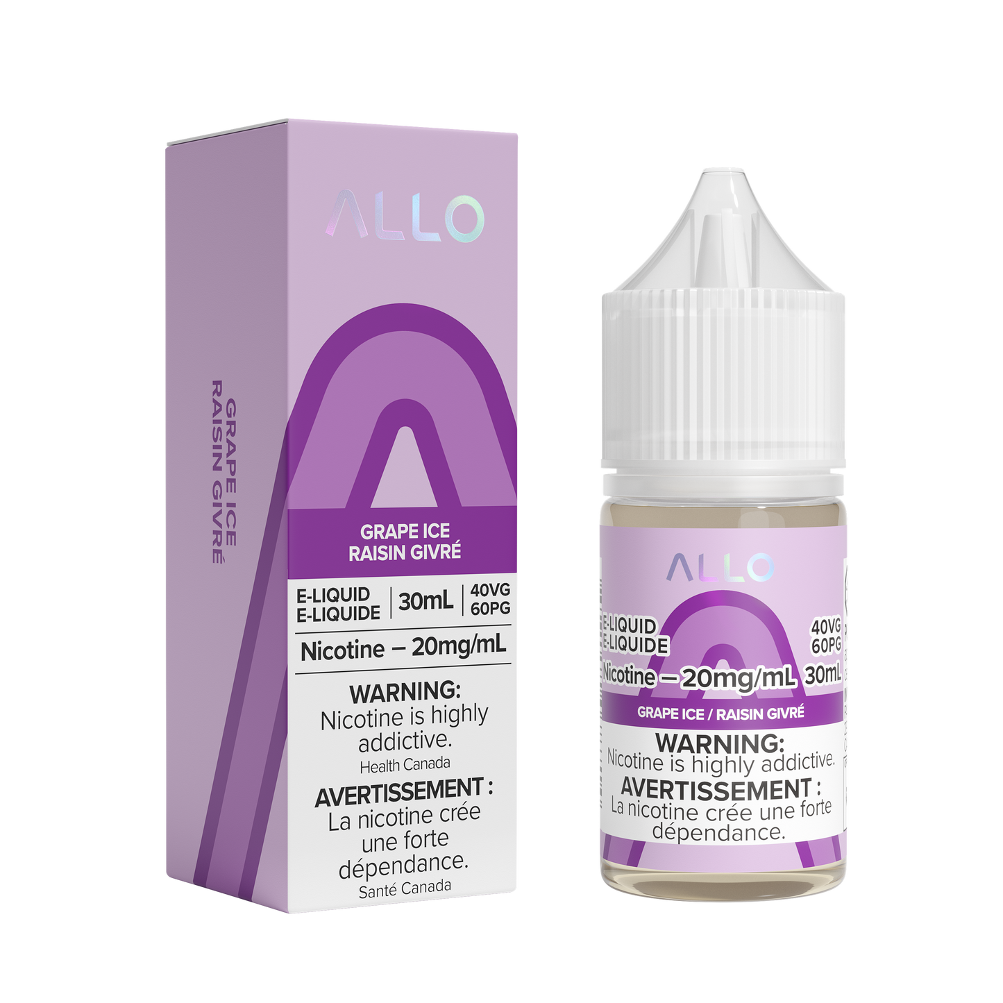 Allo Salt - Grape Ice 30mL