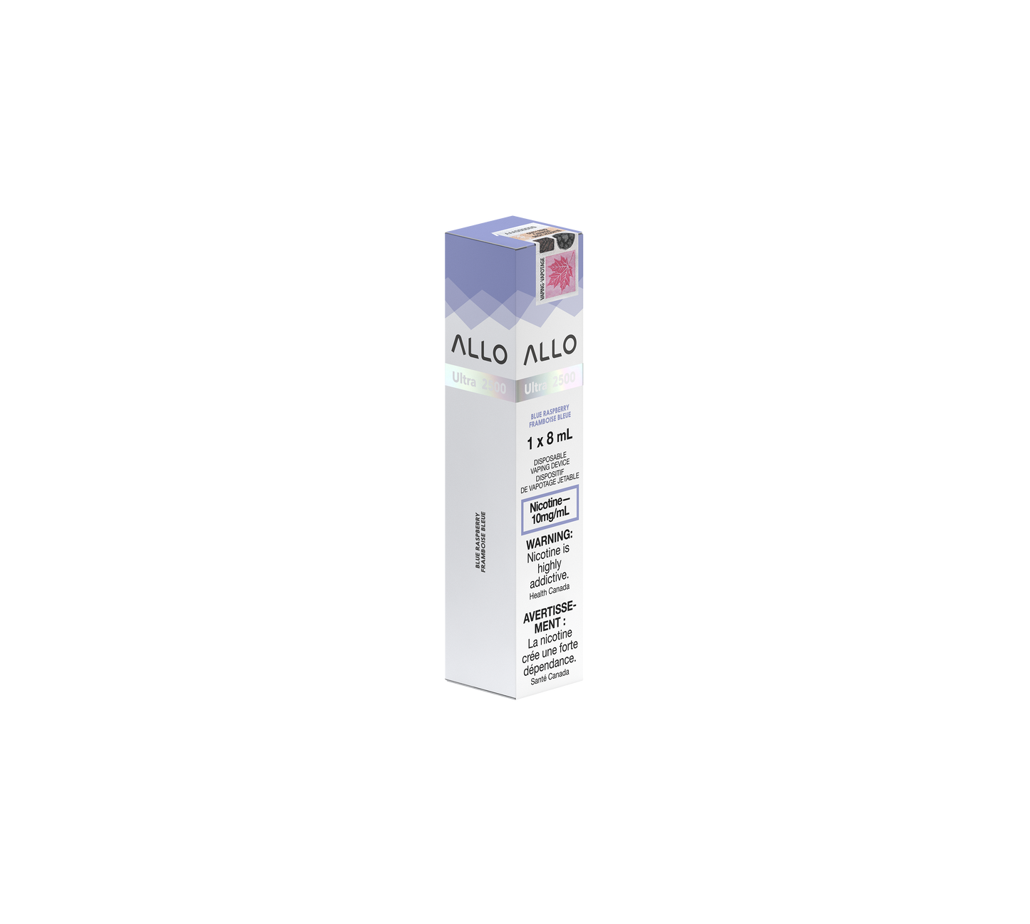 Allo Ultra 2500 - Blue Raspberry 10mg