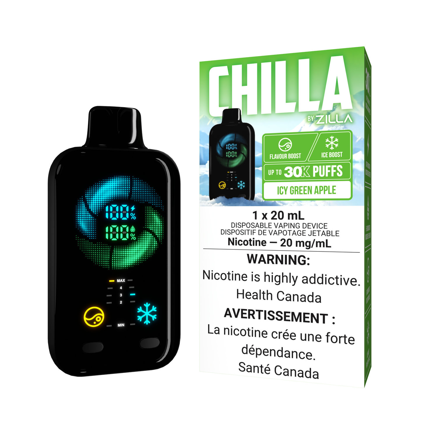 CHILLA by ZILLA - Icy Green Apple