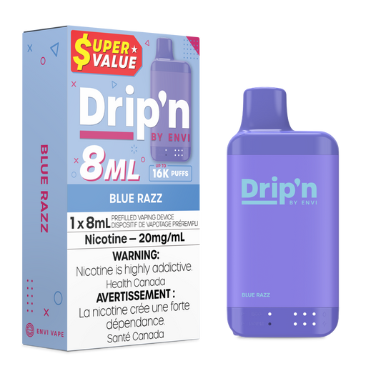 Drip'n 8mL - Blue Razz