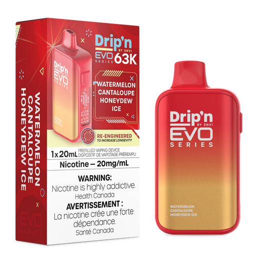 Drip'n EVO 63K - Watermelon Cantaloupe Honeydew Ice