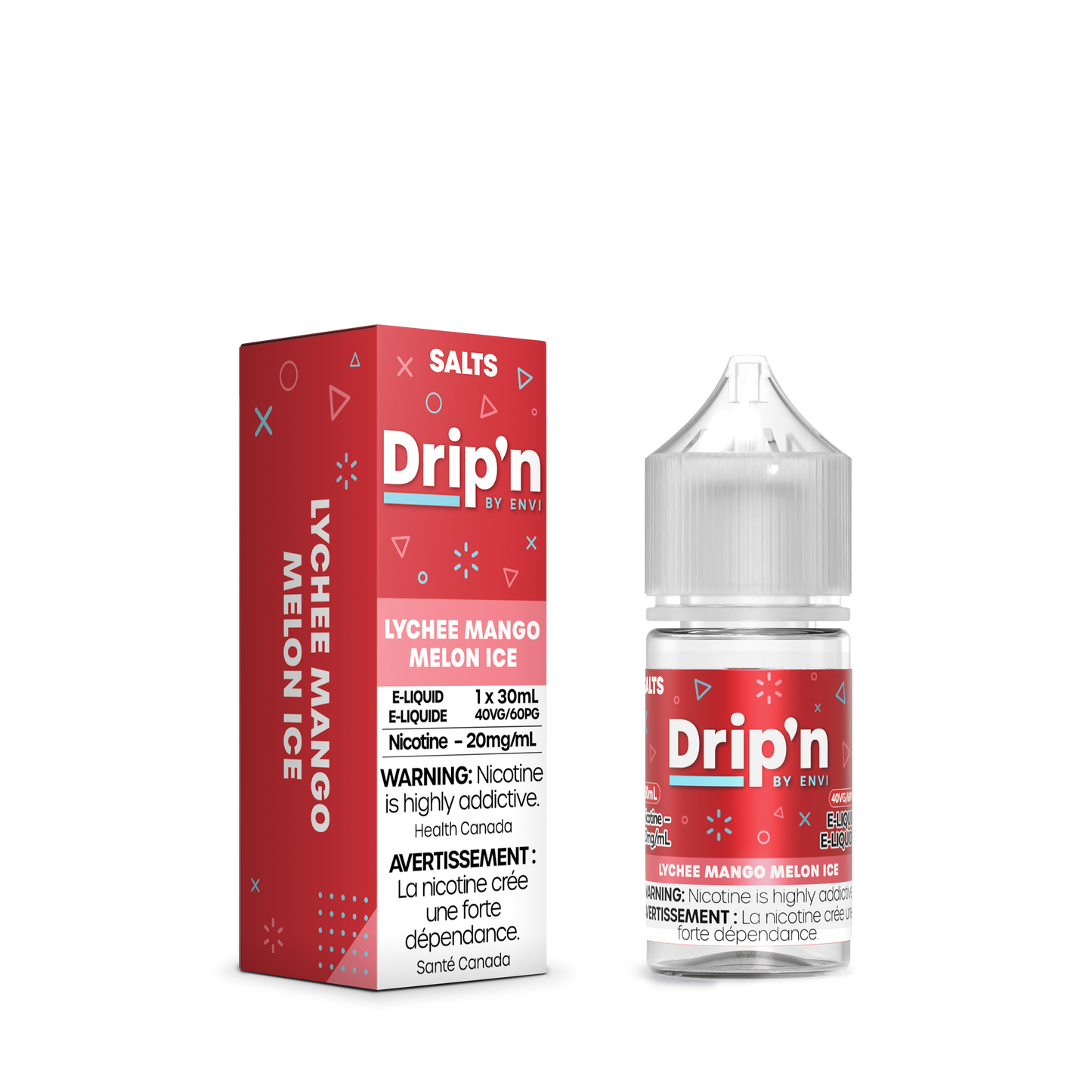 Drip'n Salt - Lychee Mango Melon Ice 30mL