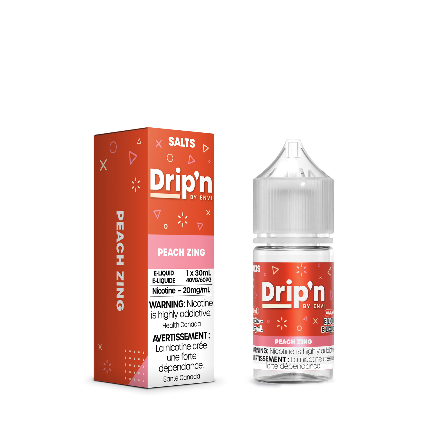Drip'n Salt - Peach Zing 30mL