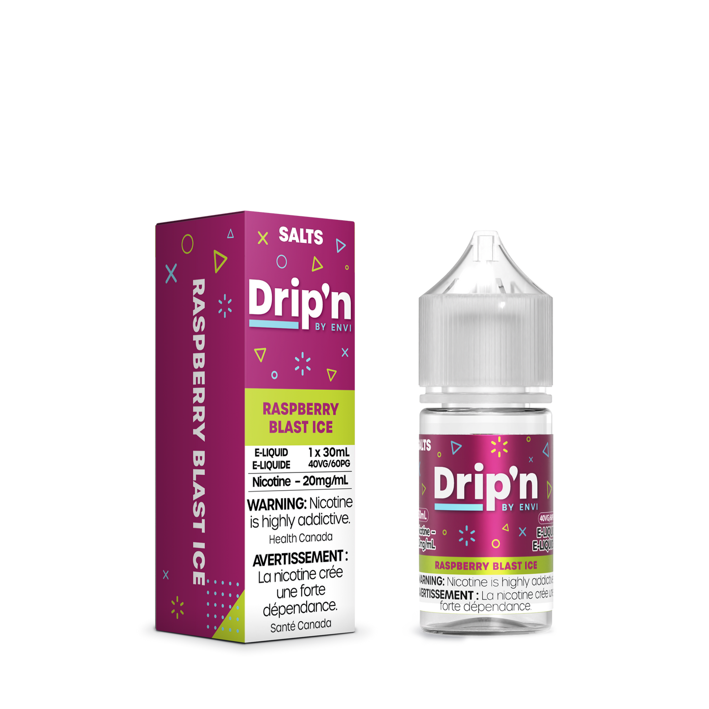 Drip'n Salt - Raspberry Blast Ice 30mL
