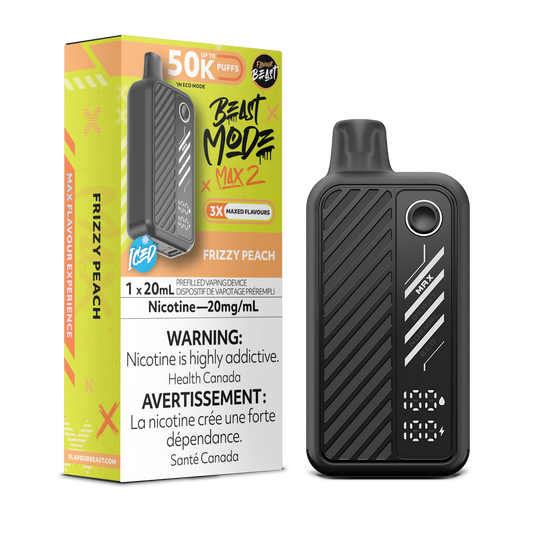 Flavour Beast Beast Mode Max 2 - Frizzy Peach Iced