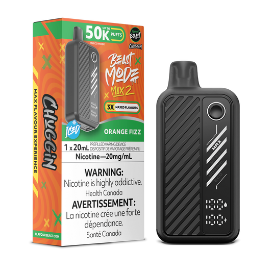 Flavour Beast Beast Mode Max 2 - Orange Fizz Iced