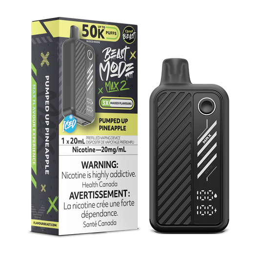 Flavour Beast Beast Mode Max 2 - Pumped Up Pineapple Iced