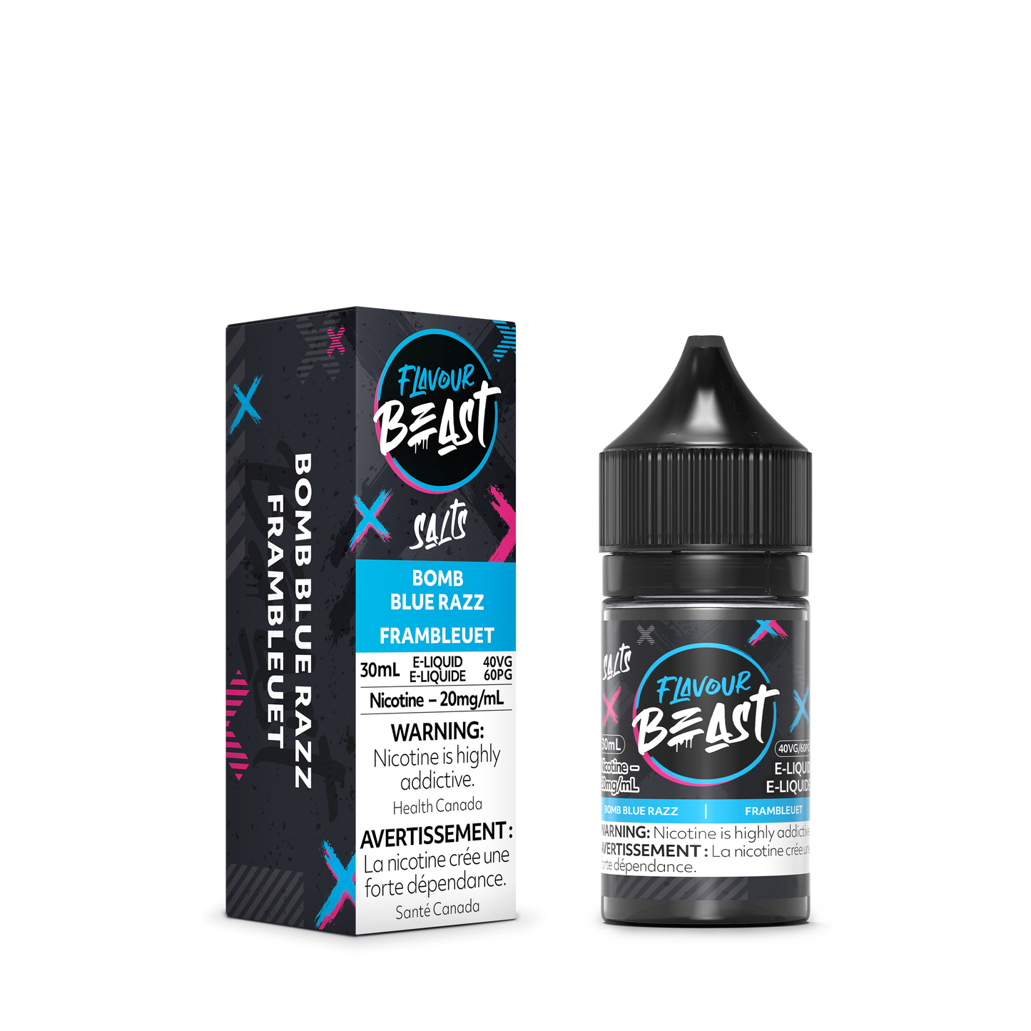 Flavour Beast Salt - Bomb Blue Razz 30mL