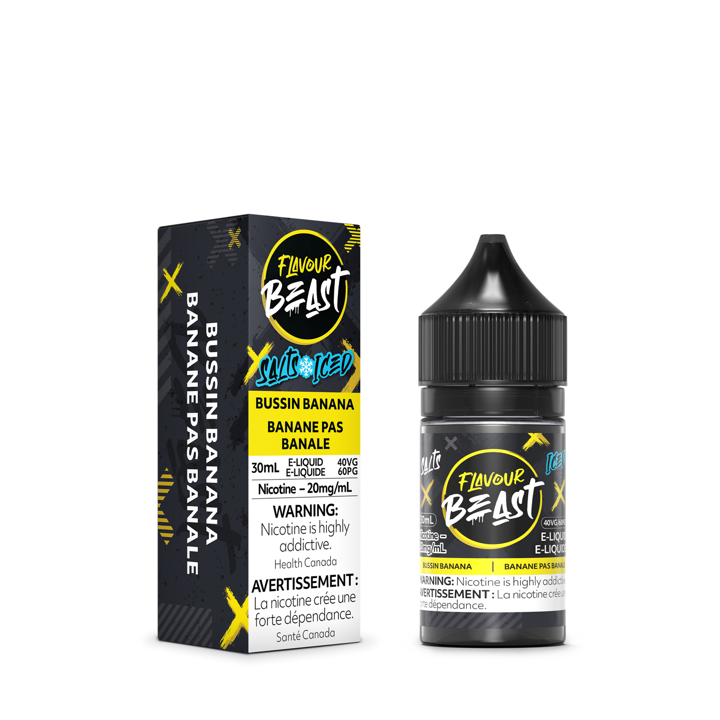 Flavour Beast Salt - Bussin' Banana Iced 30mL