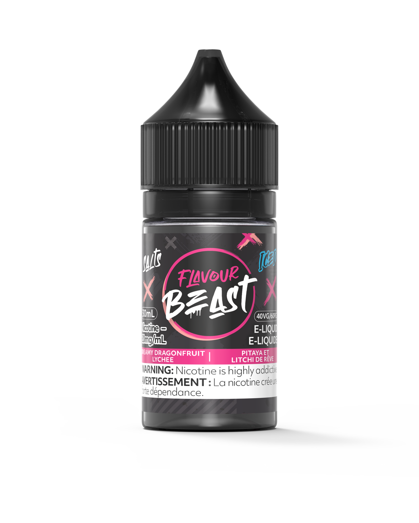 Flavour Beast Salt - Dreamy Dragonfruit Lychee Iced 30mL