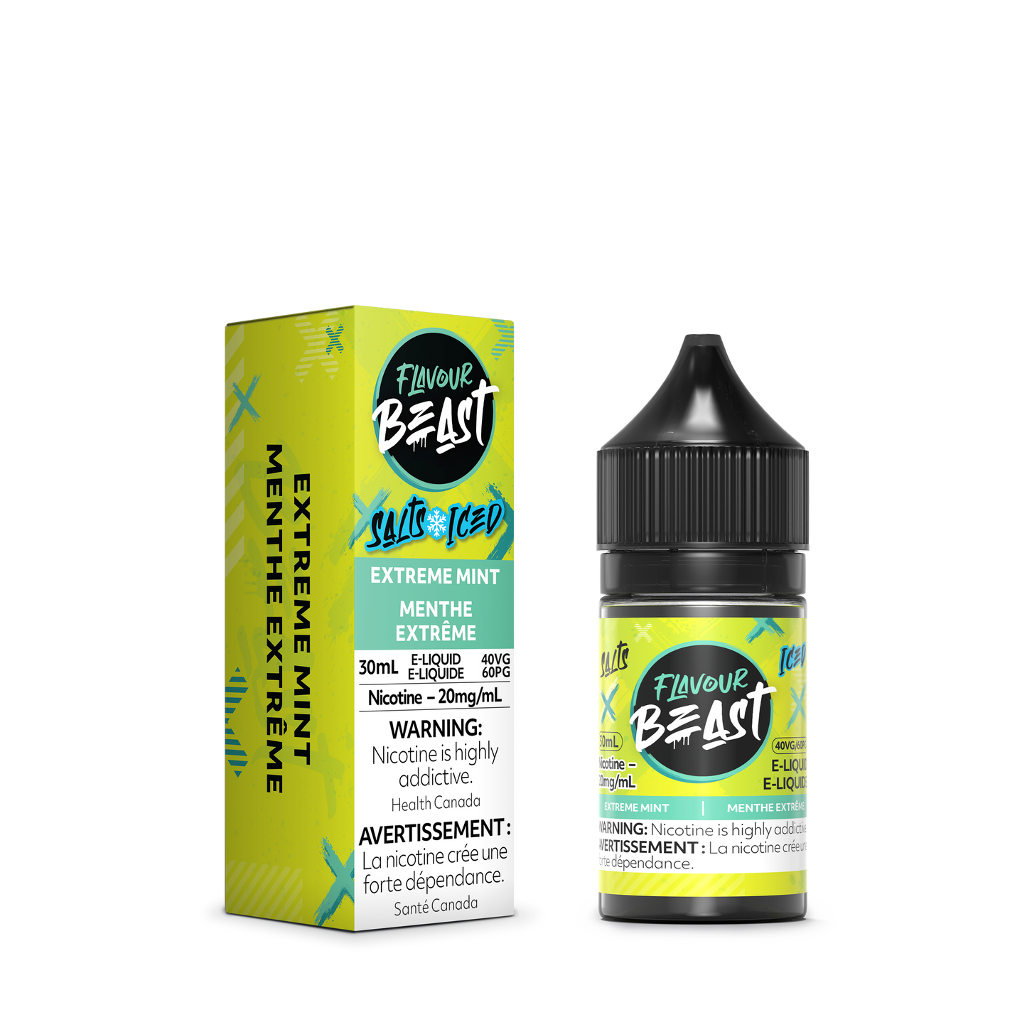 Flavour Beast Salt - Extreme Mint Iced 30mL
