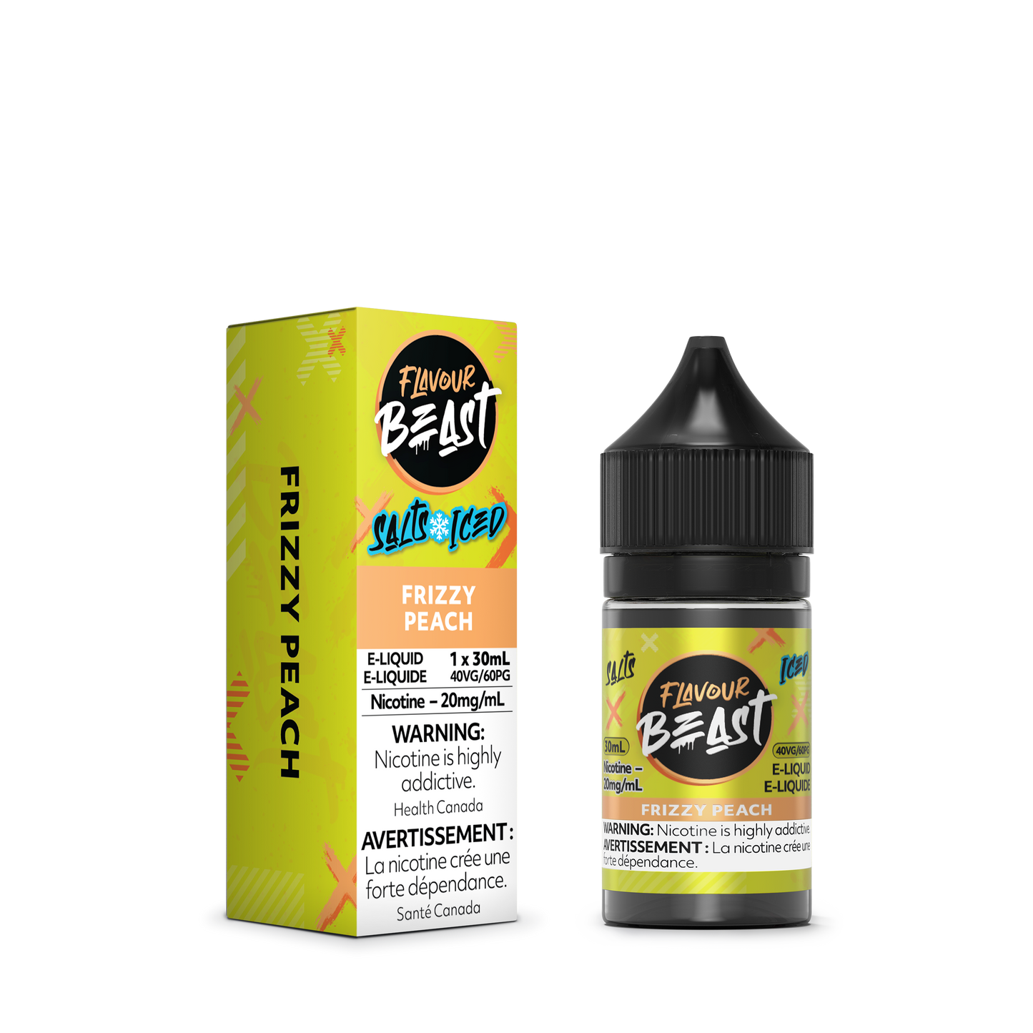 Flavour Beast Salt - Frizzy Peach Iced