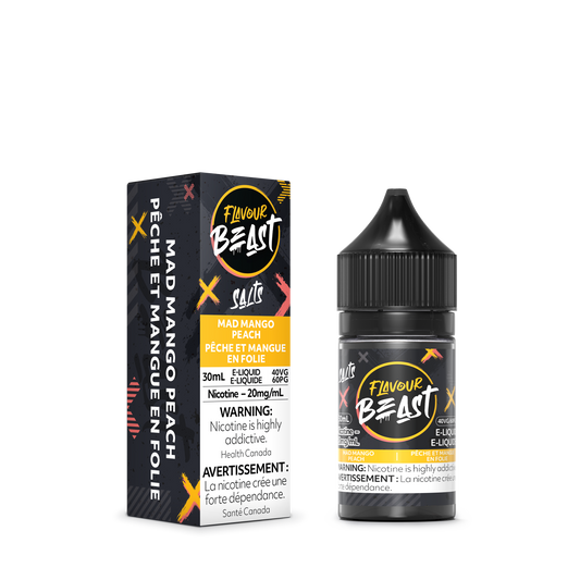 Flavour Beast Salt - Mad Mango Peach 30mL