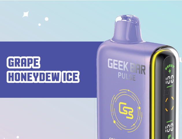 GEEK BAR Pulse - Grape Honeydew Ice