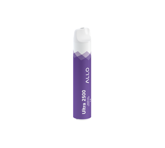 Allo Ultra 2500 - Grape Ice 10mg