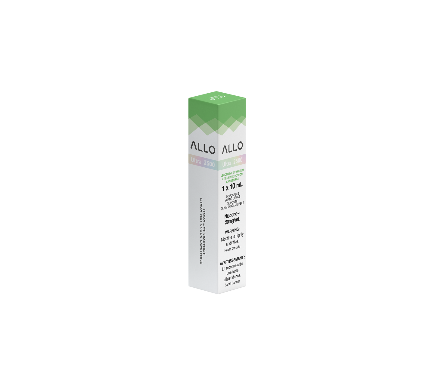 Allo Ultra 2500 - Lemon Lime Cranberry
