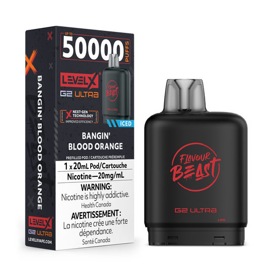 Level X Flavour Beast G2 Ultra - Bangin' Blood Orange