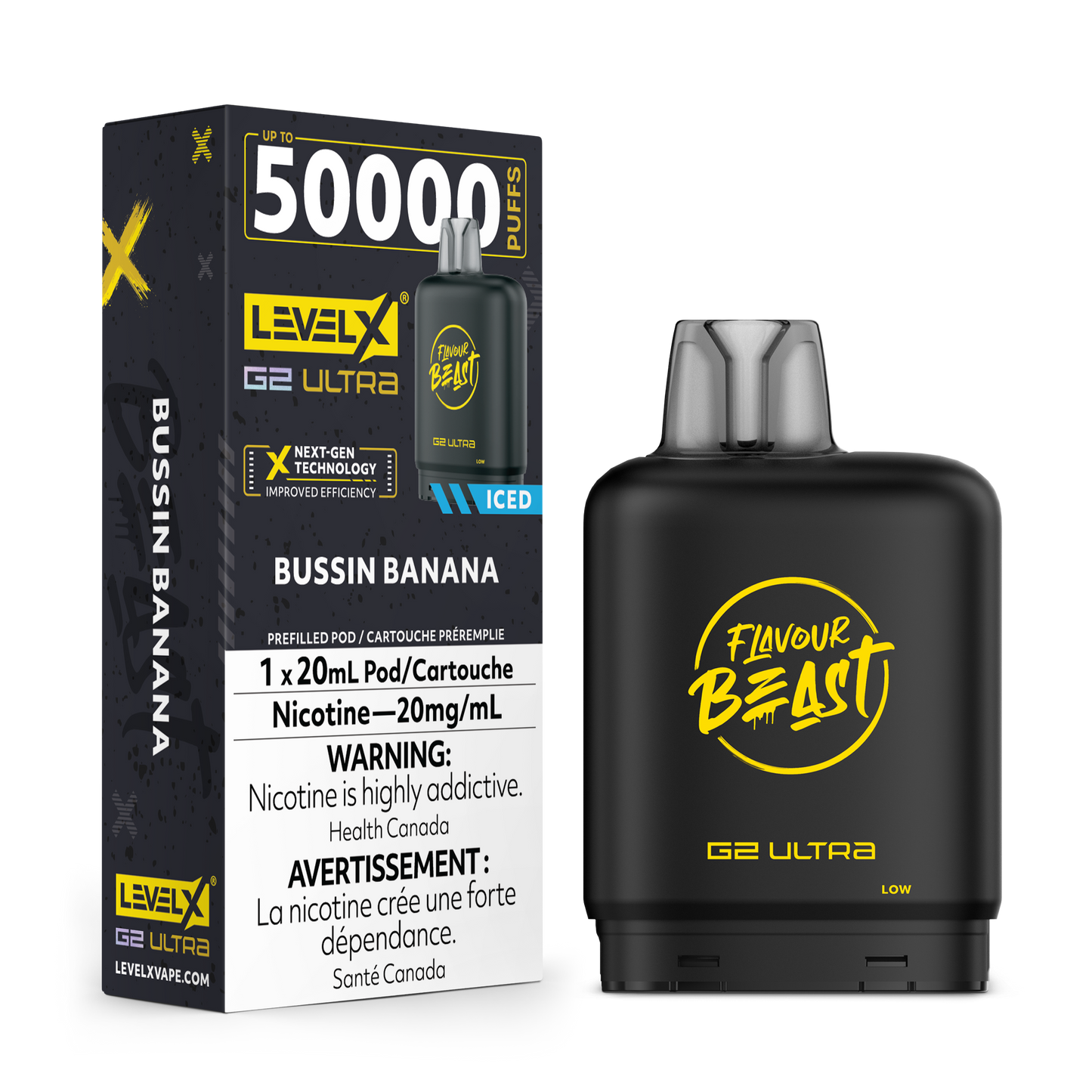 Level X Flavour Beast G2 Ultra - Bussin Banana
