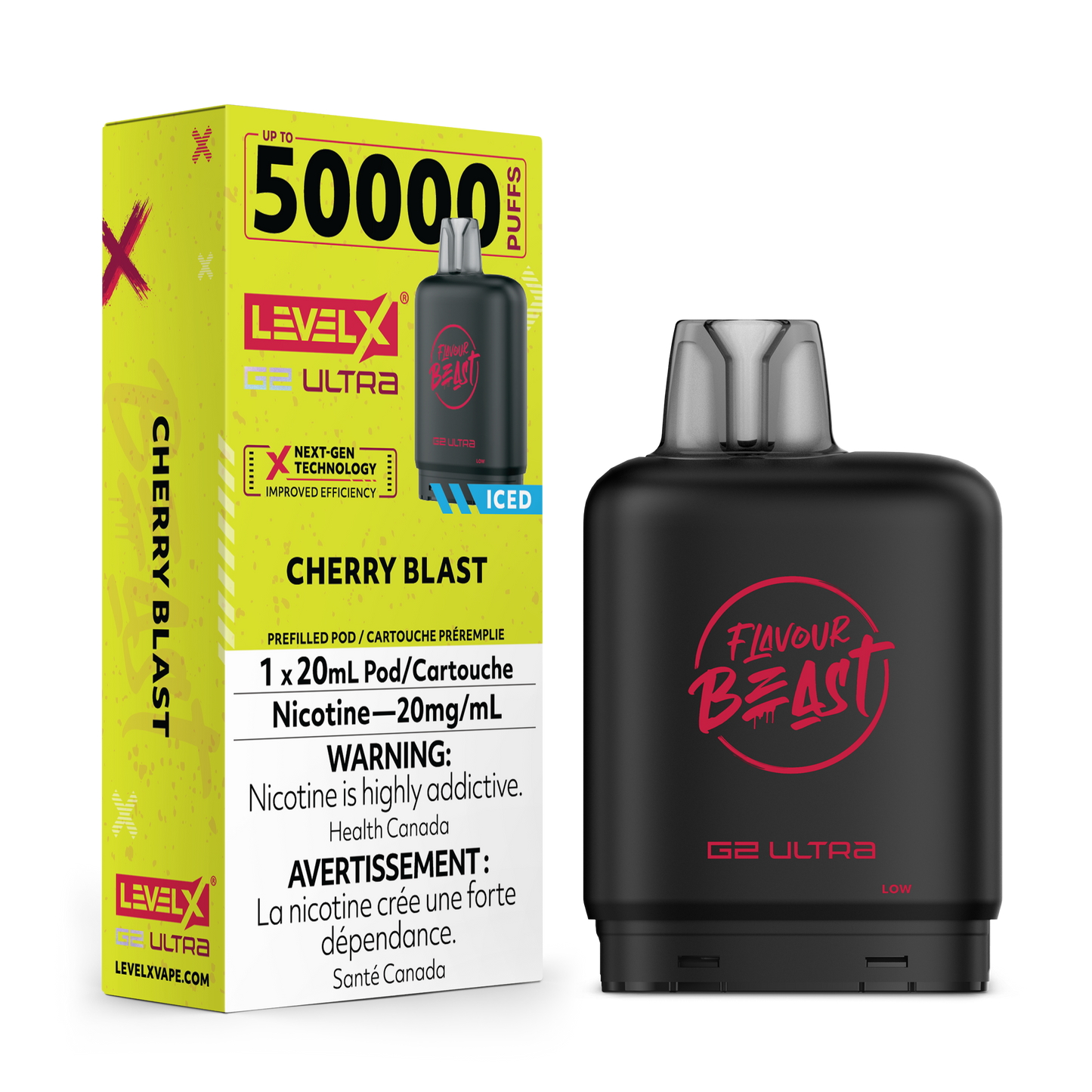 Level X Flavour Beast G2 Ultra - Cherry Blast Iced