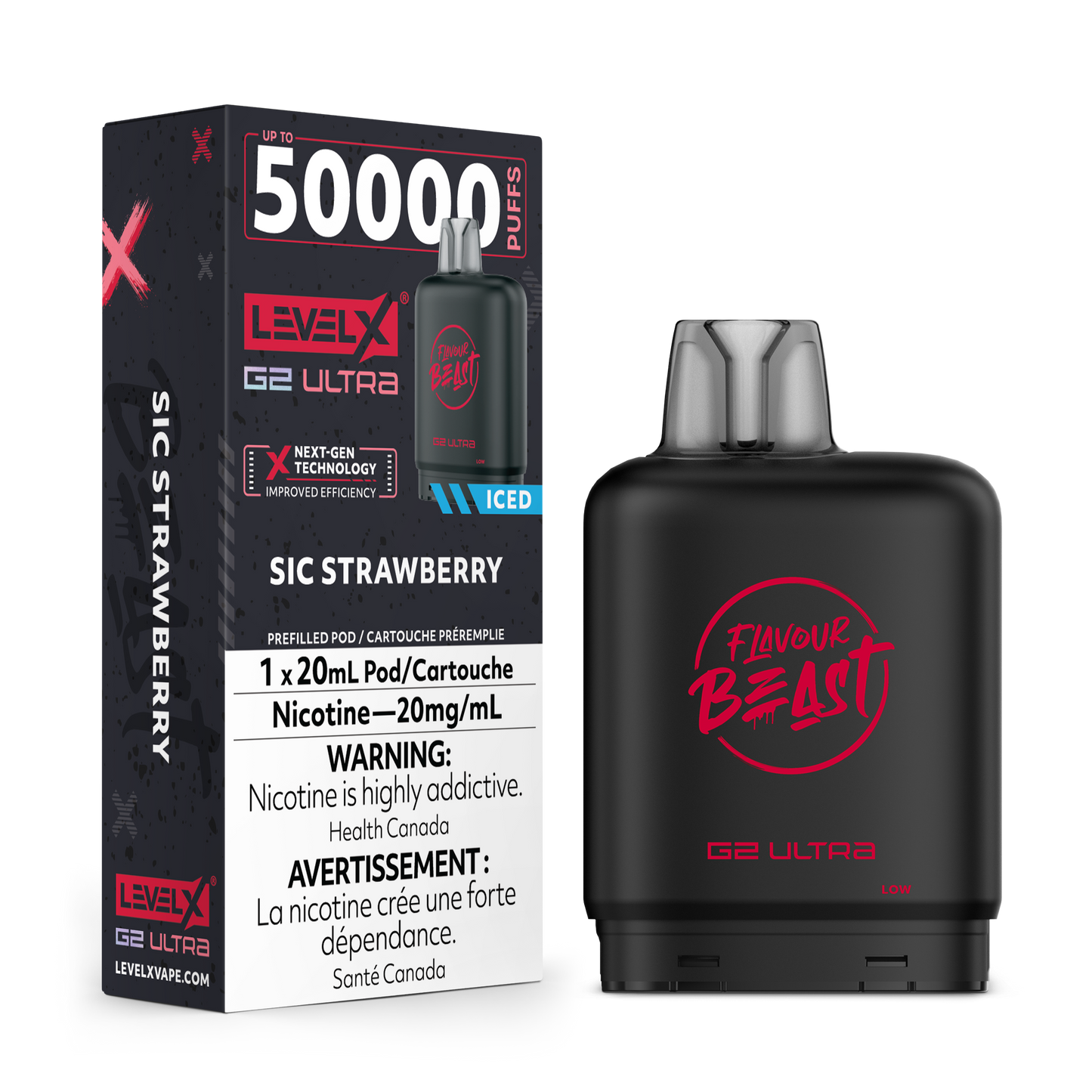 Level X Flavour Beast G2 Ultra - Sic Strawberry