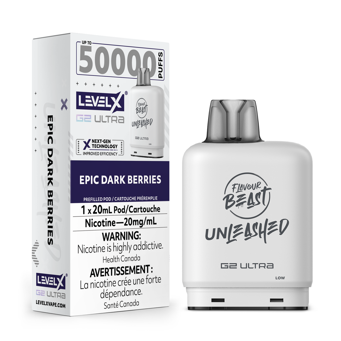 Level X Unleashed G2 Ultra - Epic Dark Berries