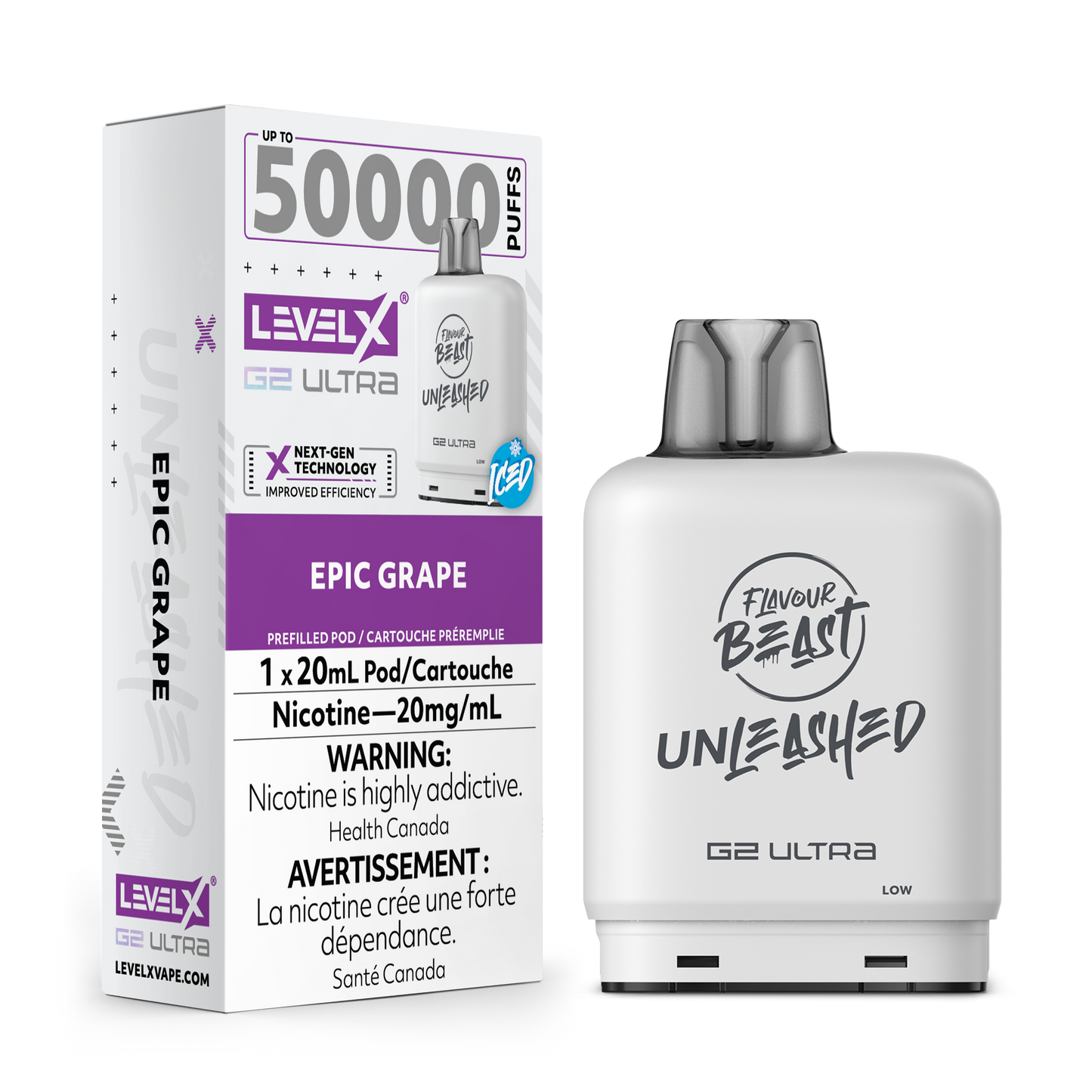 Level X Unleashed G2 Ultra - Epic Grape Iced
