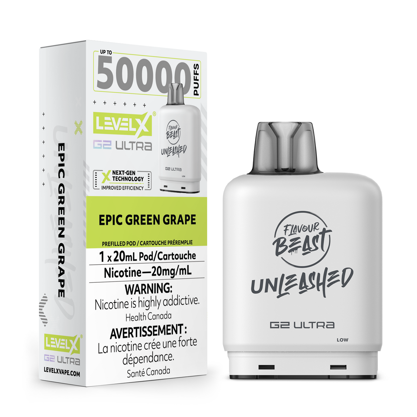 Level X Unleashed G2 Ultra - Epic Green Grape
