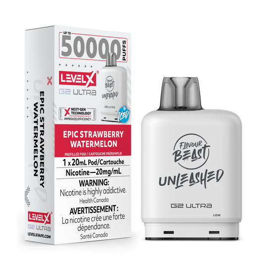 Level X Unleashed G2 Ultra - Epic Strawberry Watermelon Iced