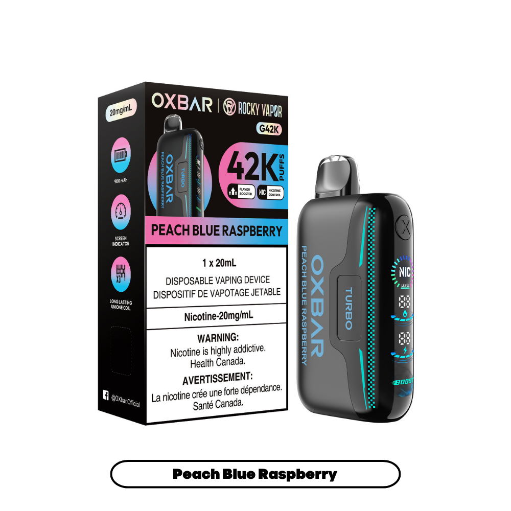 Rocky Vapor Oxbar G42K - Peach Blue Raspberry