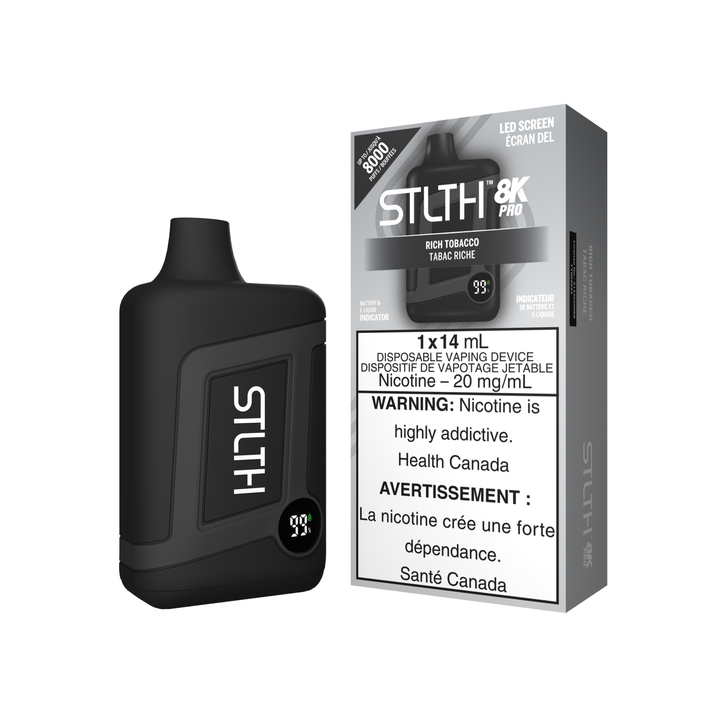 STLTH 8K PRO - Rich Tobacco