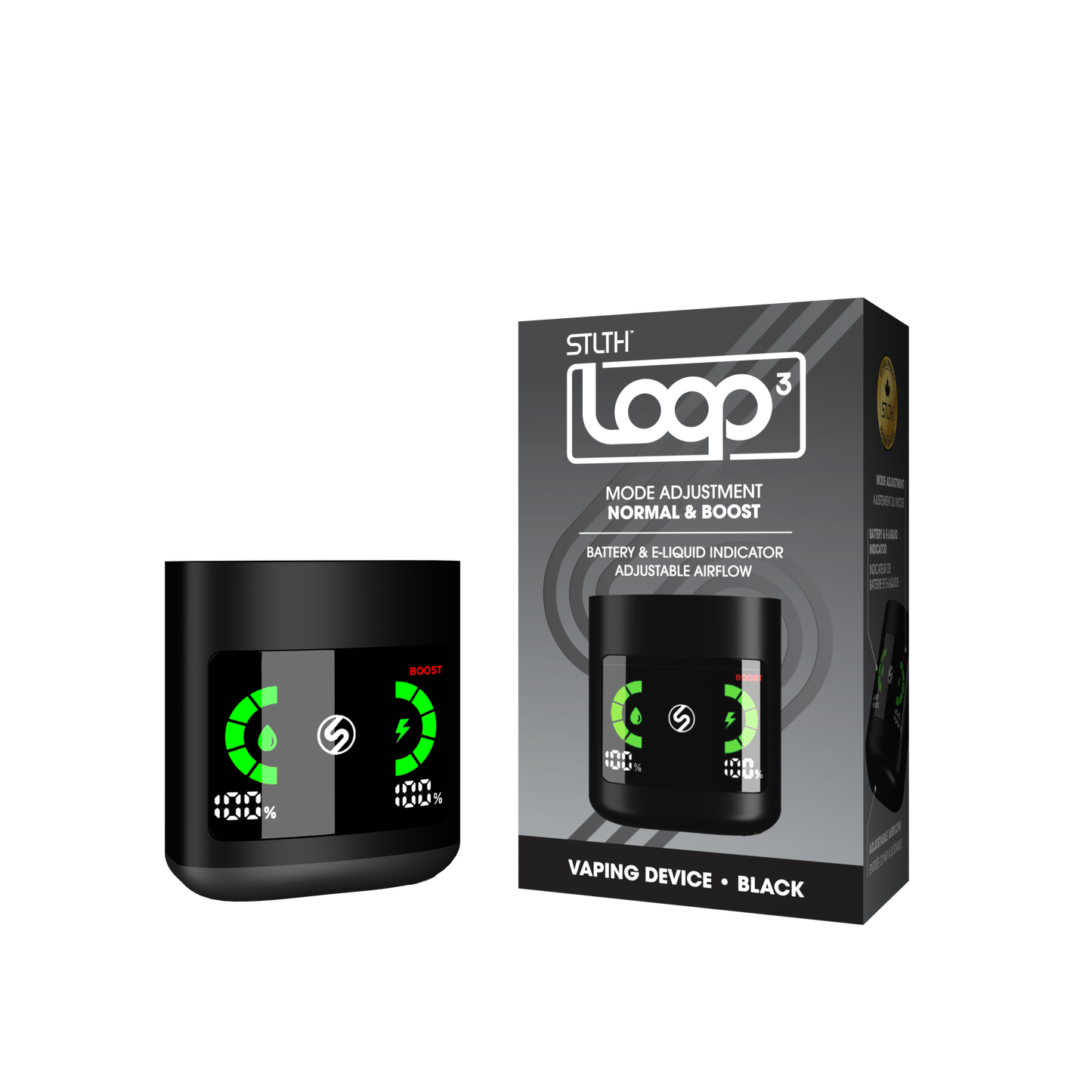 STLTH LOOP 3 Device - Black