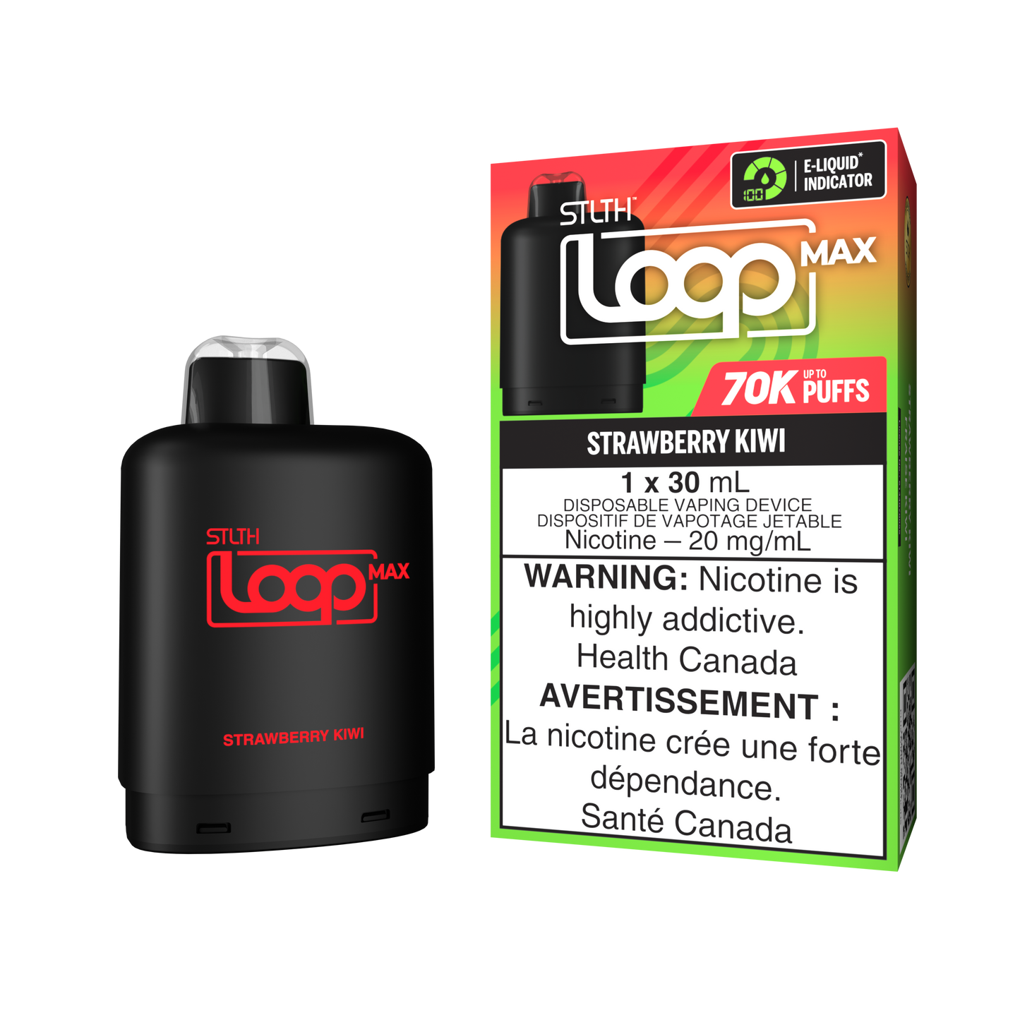 STLTH LOOP MAX - Strawberry Kiwi