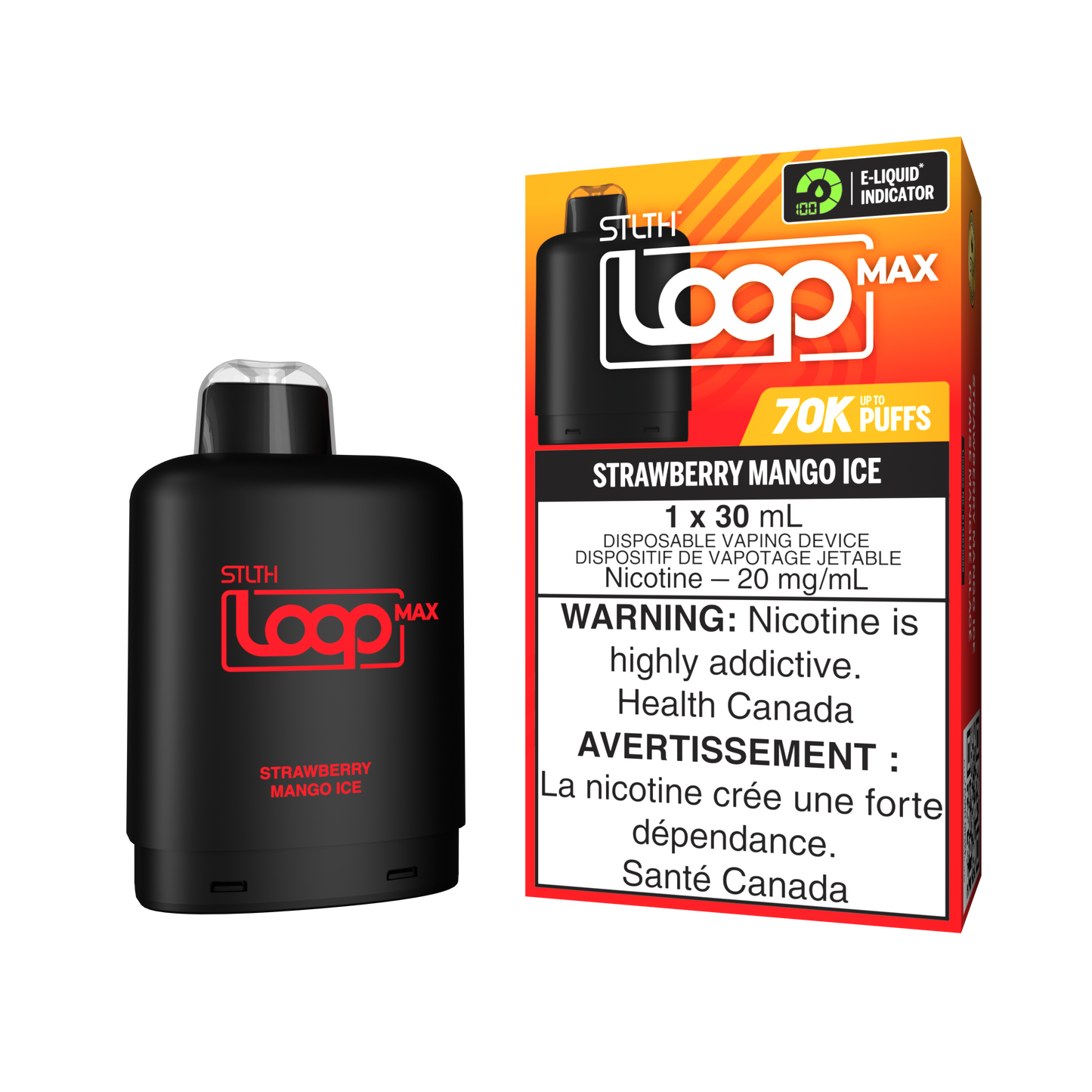 STLTH LOOP MAX - Strawberry Mango Ice