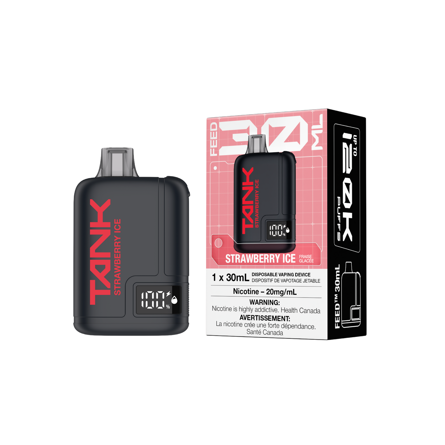 FEED Tank 120K - Strawberry Ice