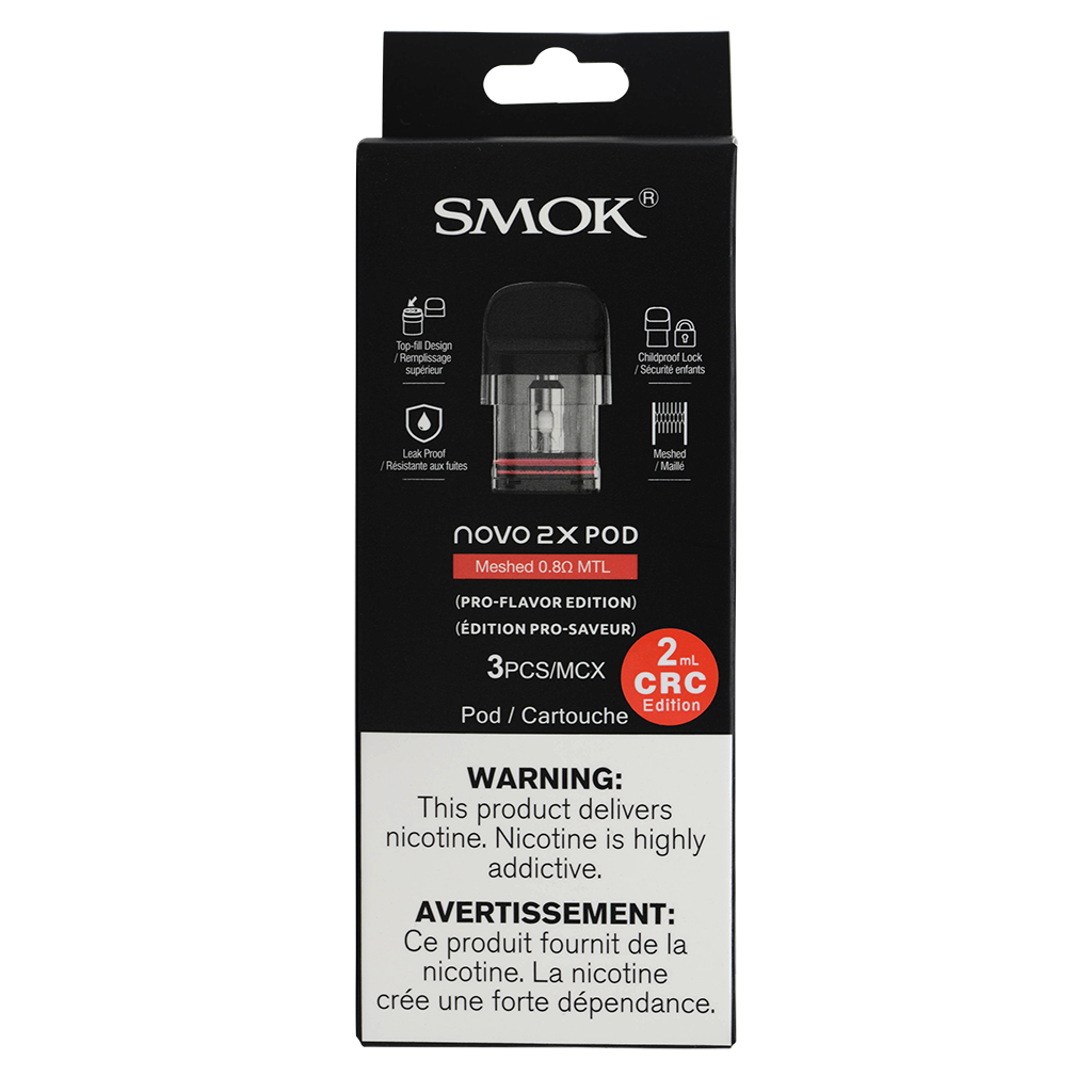 SMOK NOVO 2X Pods (3pcs/pack)