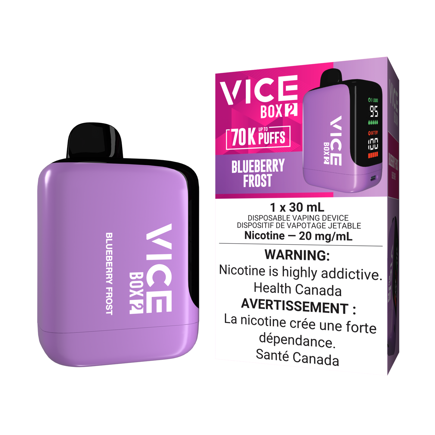 VICE BOX 2 - Blueberry Frost