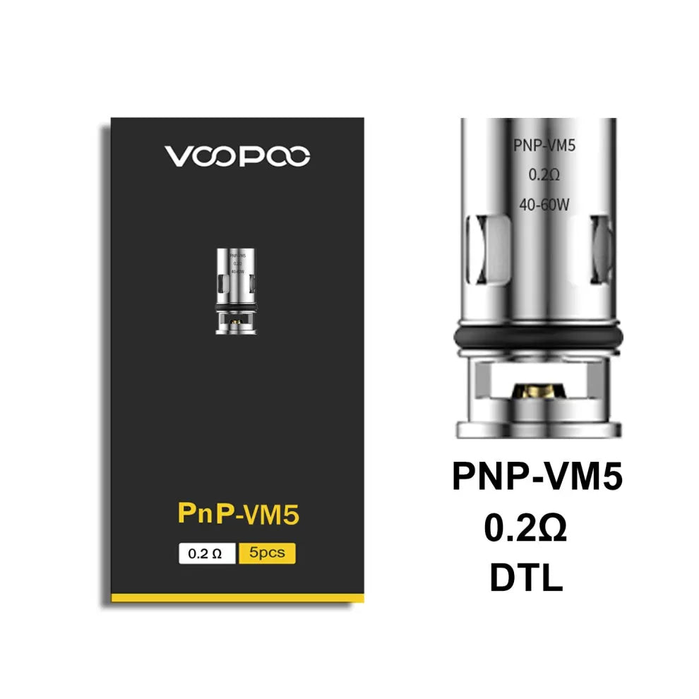 Voopoo PnP Coils (5pcs/pack)