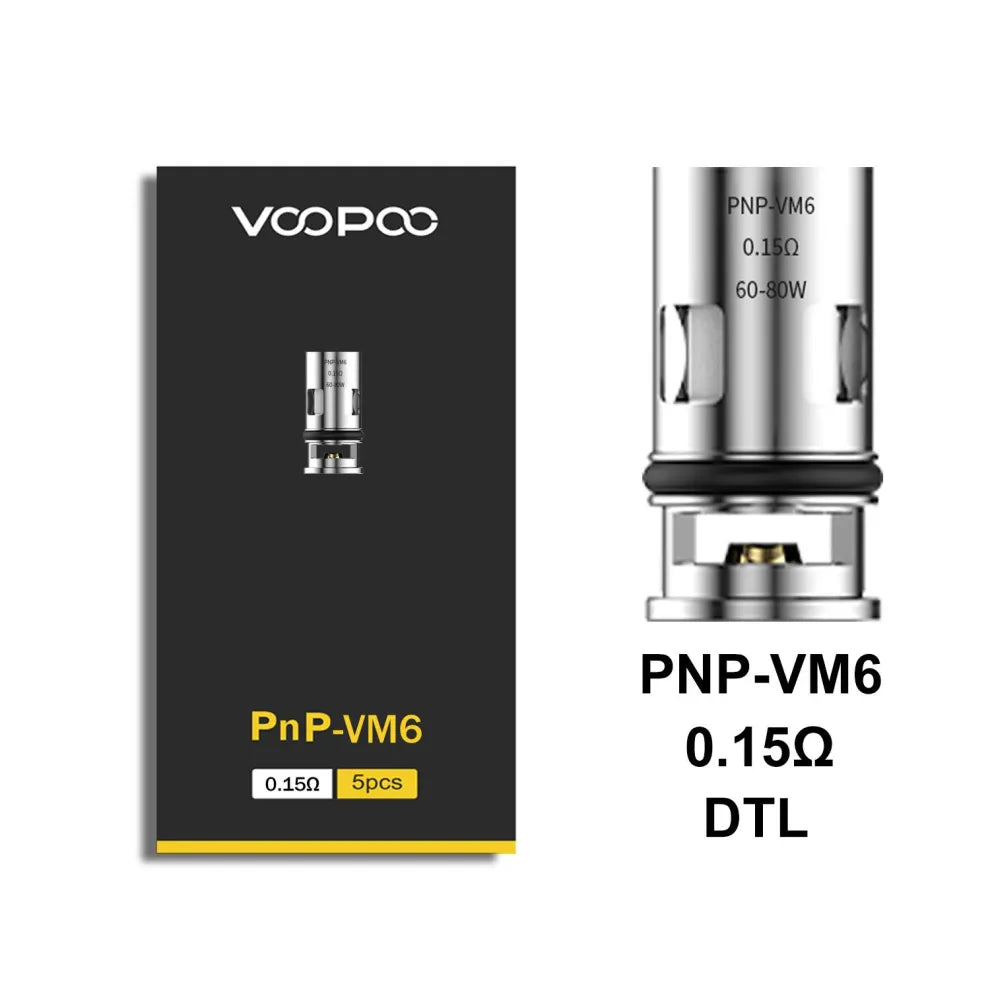 Voopoo PnP Coils (5pcs/pack)
