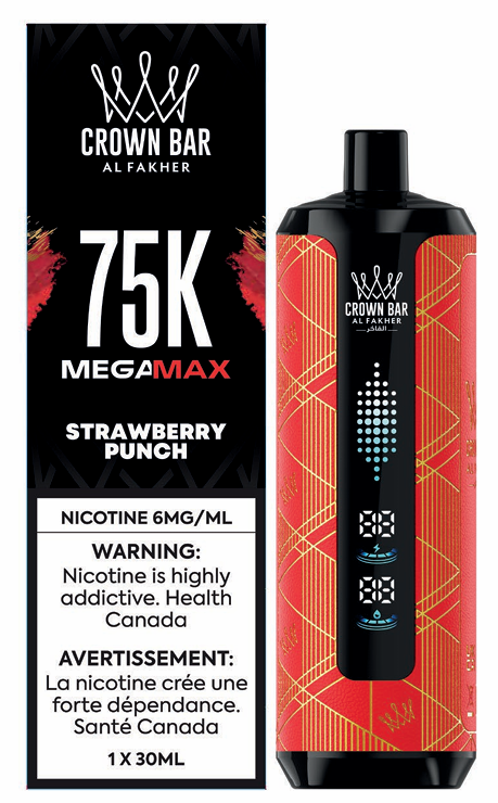 AL FAKHER Mega Max 75K - Strawberry Punch