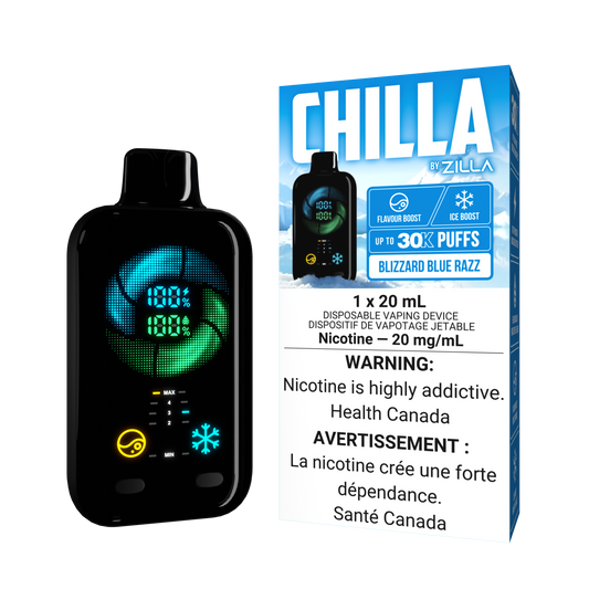 CHILLA by ZILLA - Blizzard Blue Razz