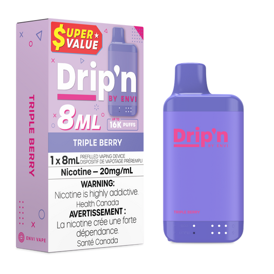 Drip'n 8mL - Triple Berry