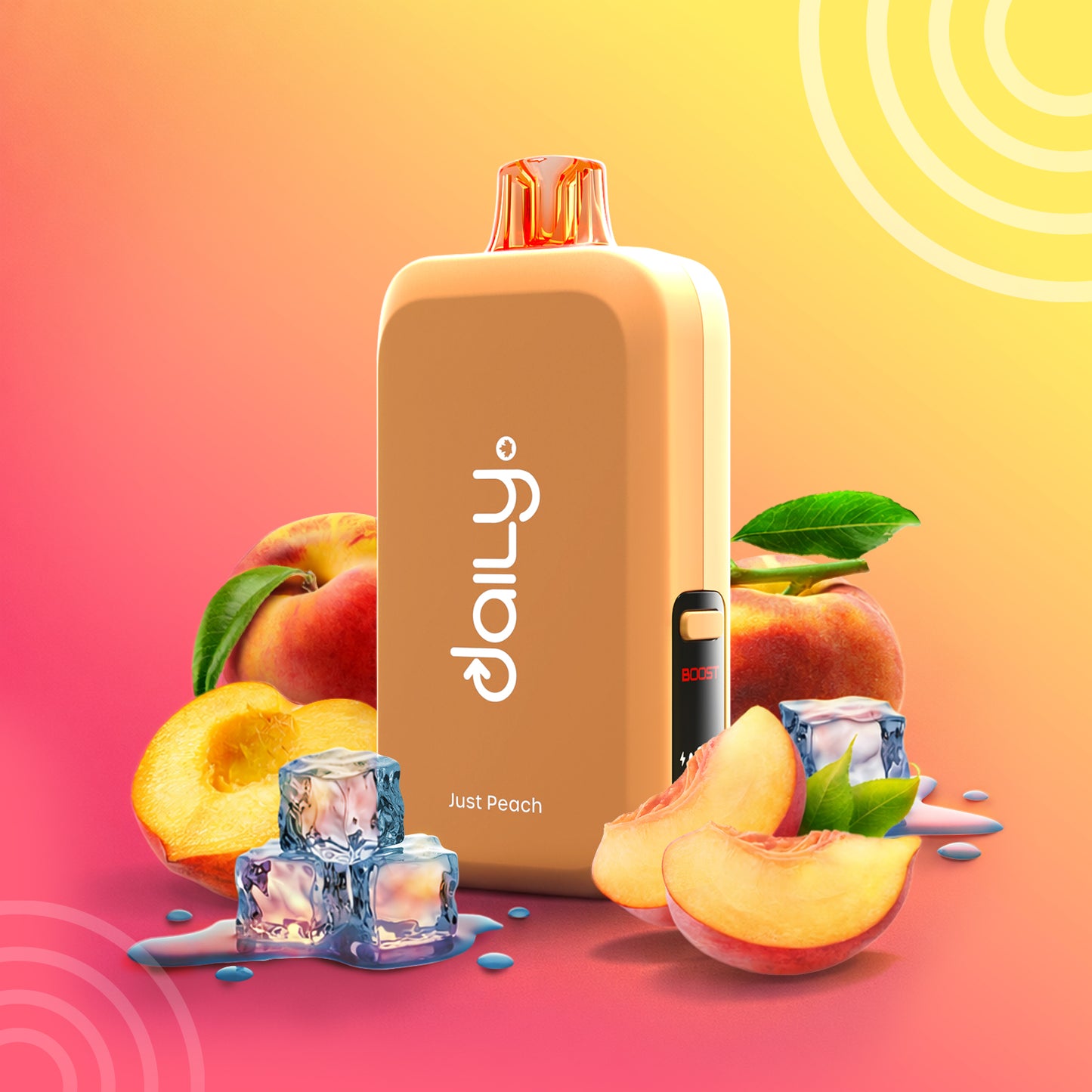 Drip'n Daily 100K- Just Peach Ice