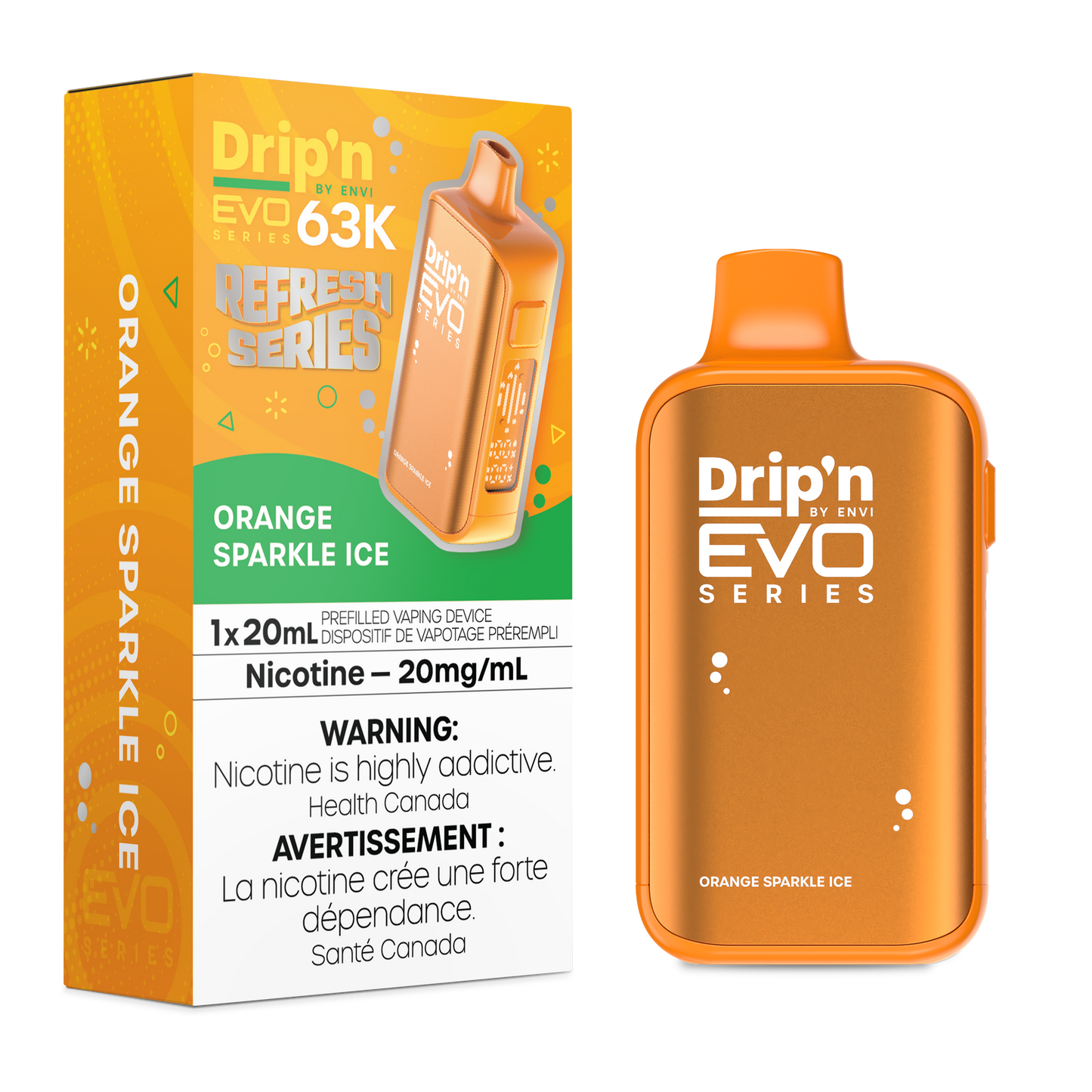 Drip'n EVO 63K - Orange Sparkle Ice
