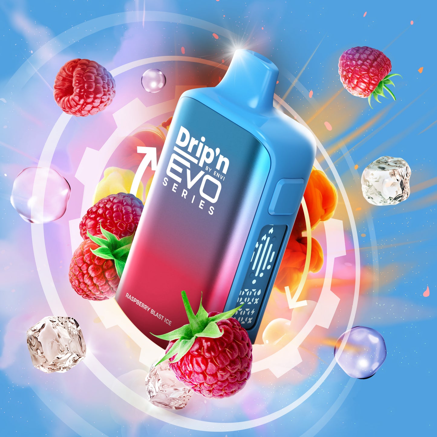 Drip'n EVO 63K - Raspberry Blast Ice