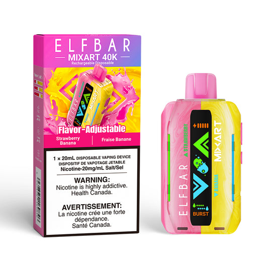 ELFBAR MixArt 40K - Strawberry Banana