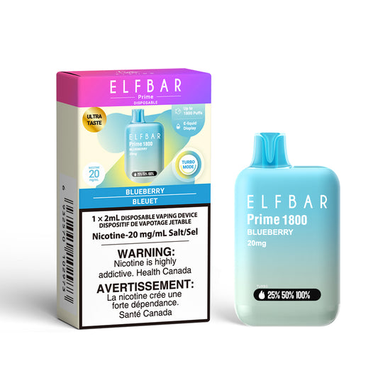 ELFBAR Prime 1800 - Blueberry