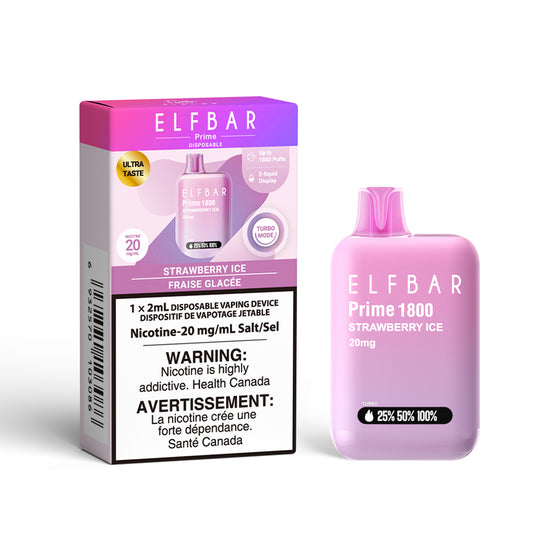 ELFBAR Prime 1800 - Strawberry Ice