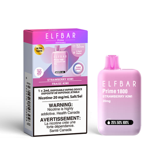 ELFBAR Prime 1800 - Strawberry Kiwi