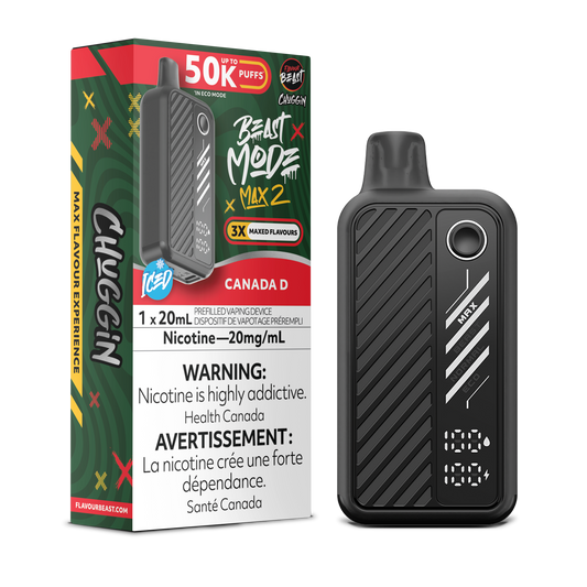 Flavour Beast Beast Mode Max 2 - Canada D Iced