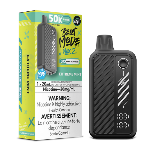 Flavour Beast Beast Mode Max 2 - Extreme Mint Iced